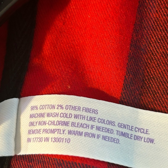 Checkered brush flannel unisex pajama set - Picture 5 of 5